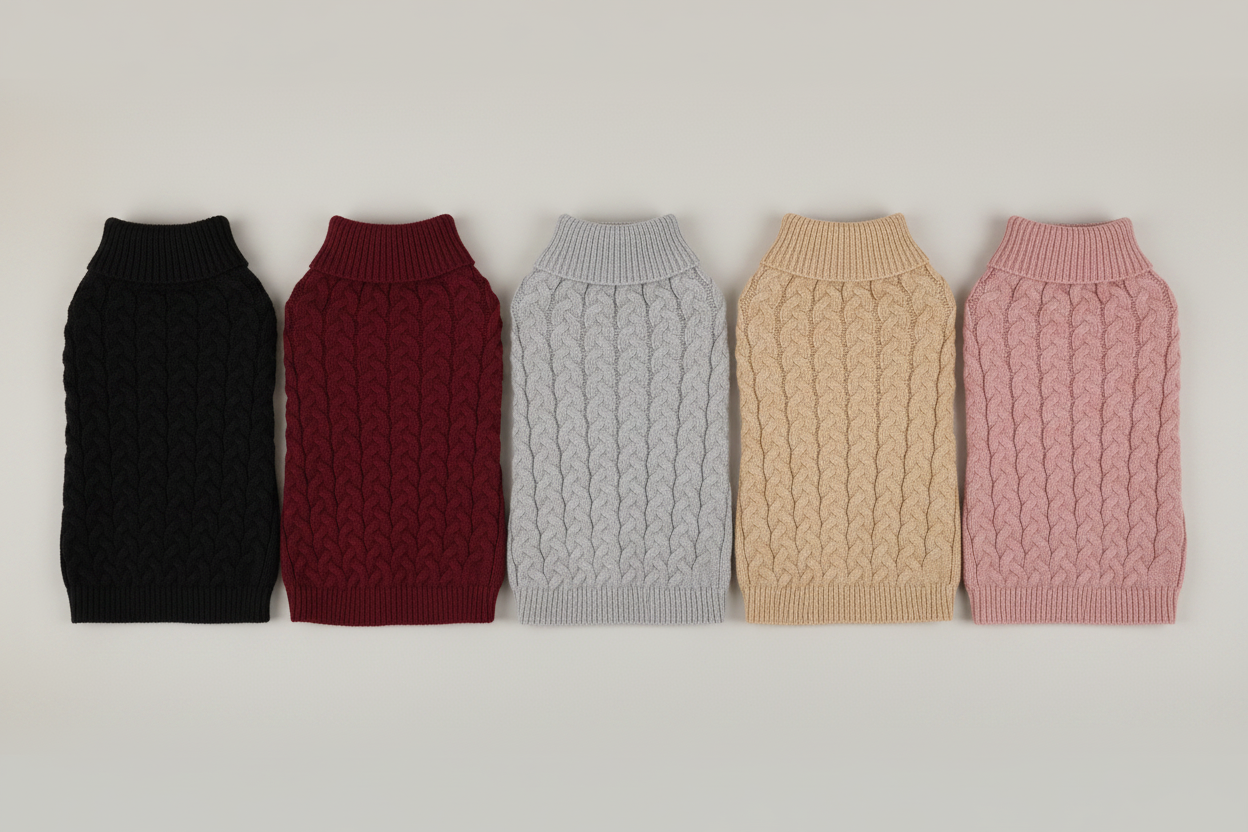 All Colours — Top Down Flat Lay